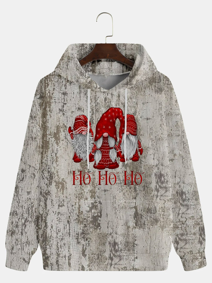 Men's Christmas Gnome HOHOHO Hooded Sweatshirt