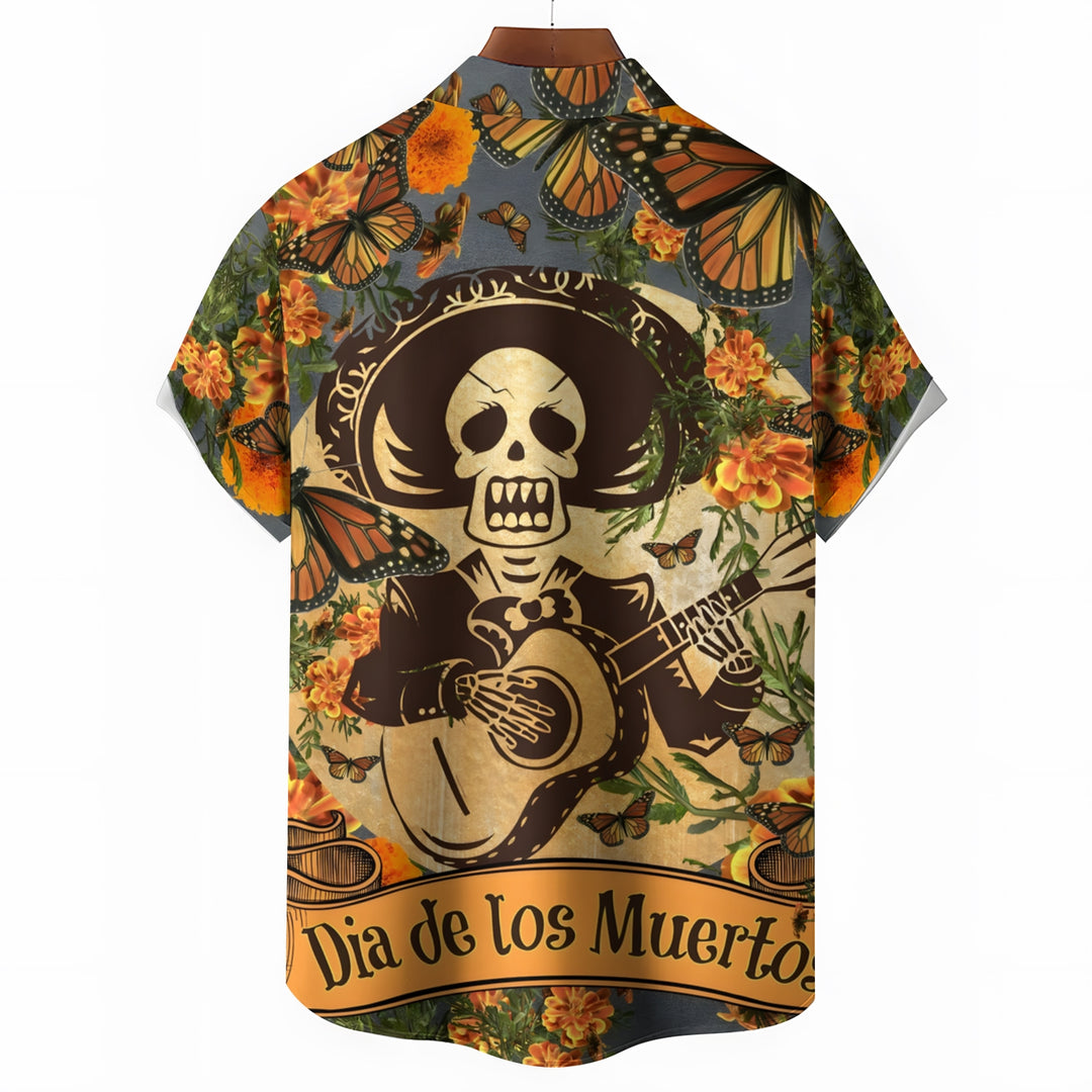 Cinco De Mayo Casual Short Sleeve Shirt 2404000235