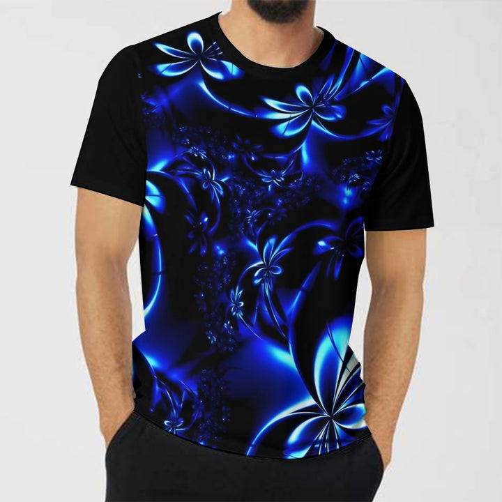 Men's Casual Printed Short Sleeve T-Shirt