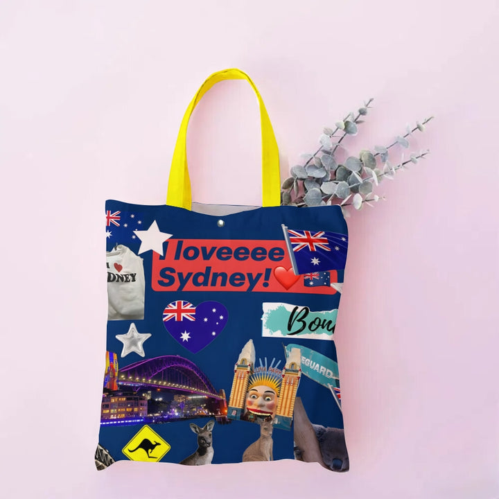 Australia Day Holiday Print Casual Bag with Inner Pocket