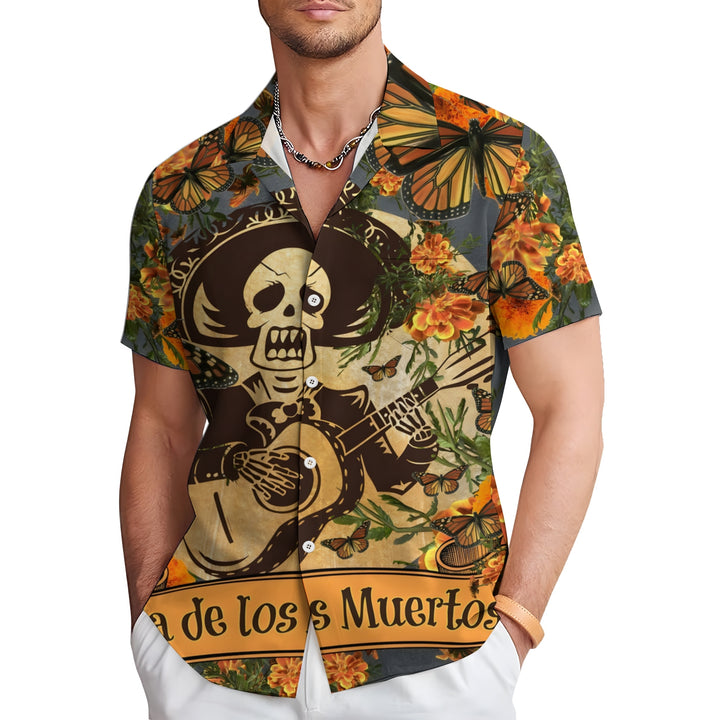 Cinco De Mayo Casual Short Sleeve Shirt 2404000235