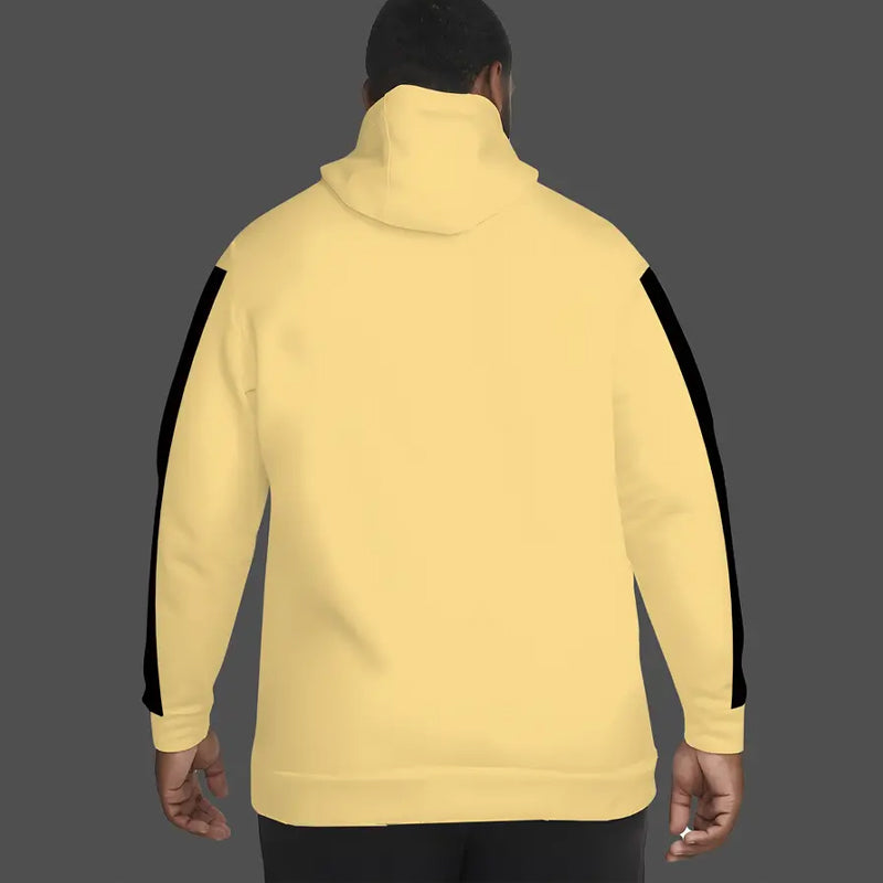 Men's Plus Size 3D Printed Cartoon Hoodie