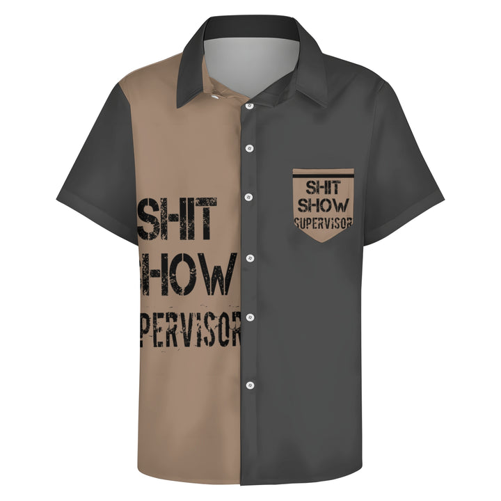 Men's Hawaiian Print Resort Shirt 2304102689