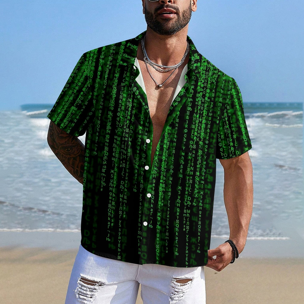 Men's Vacation Hawaiian Shirt 2307100373