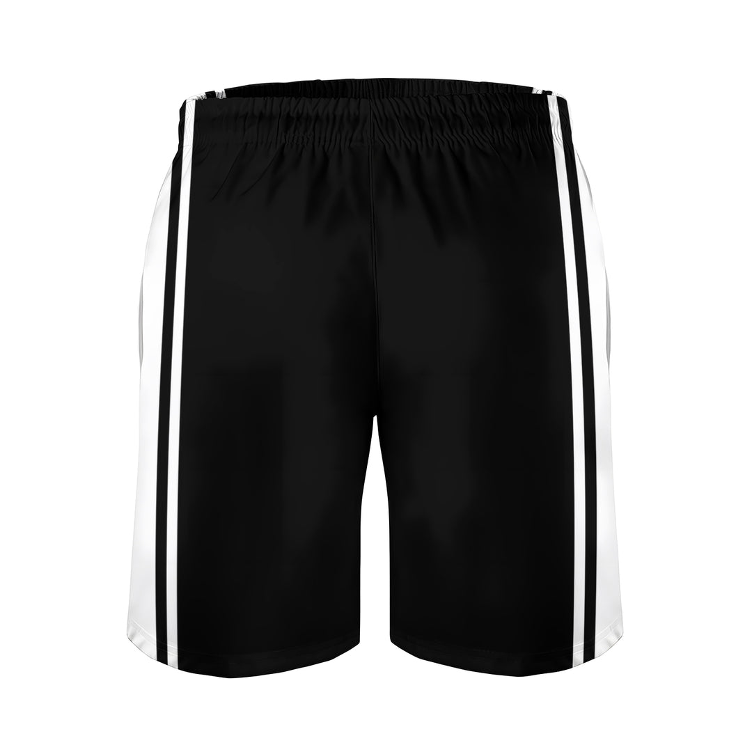 Men's Sports Stripes Beach Shorts 2401000149