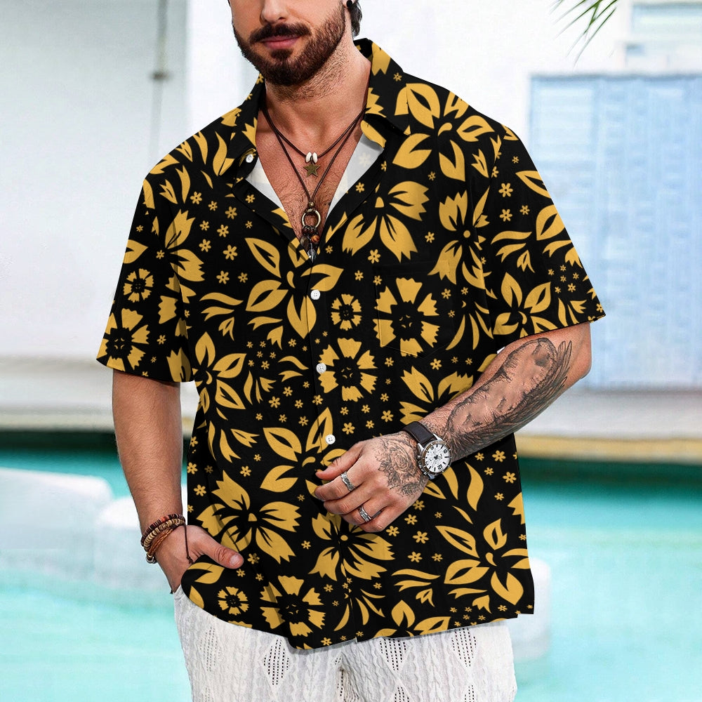 Fear and Loathing in Las Vegas, Men's Aloha Shirt, Movie Costume Cosplay, Halloween 2401000338