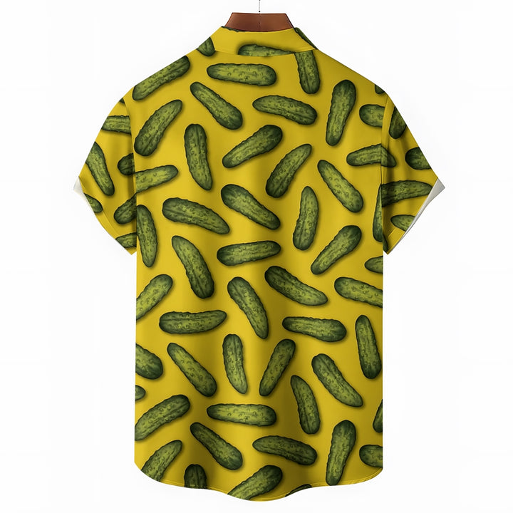 Pickles Chest Pocket Short Sleeve Shirt 2308100994
