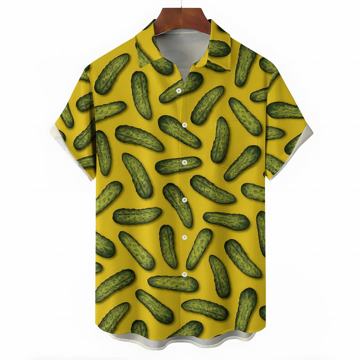 Pickles Chest Pocket Short Sleeve Shirt 2308100994