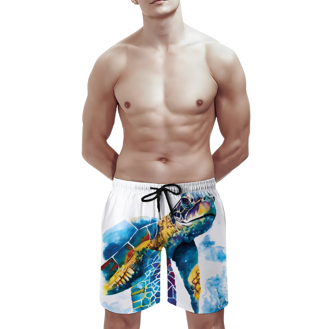 Short de plage Turtle Beach pour homme 2304103713