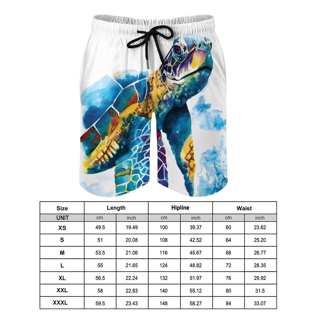 Short de plage Turtle Beach pour homme 2304103713