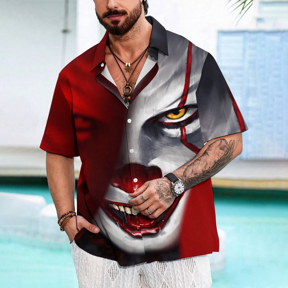 Men's Joker Casual Short Sleeve Shirt 2310000732