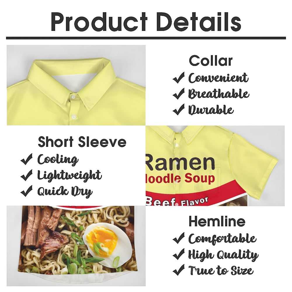 Men's Hawaiian Casual Short Sleeve Shirt 2401000055