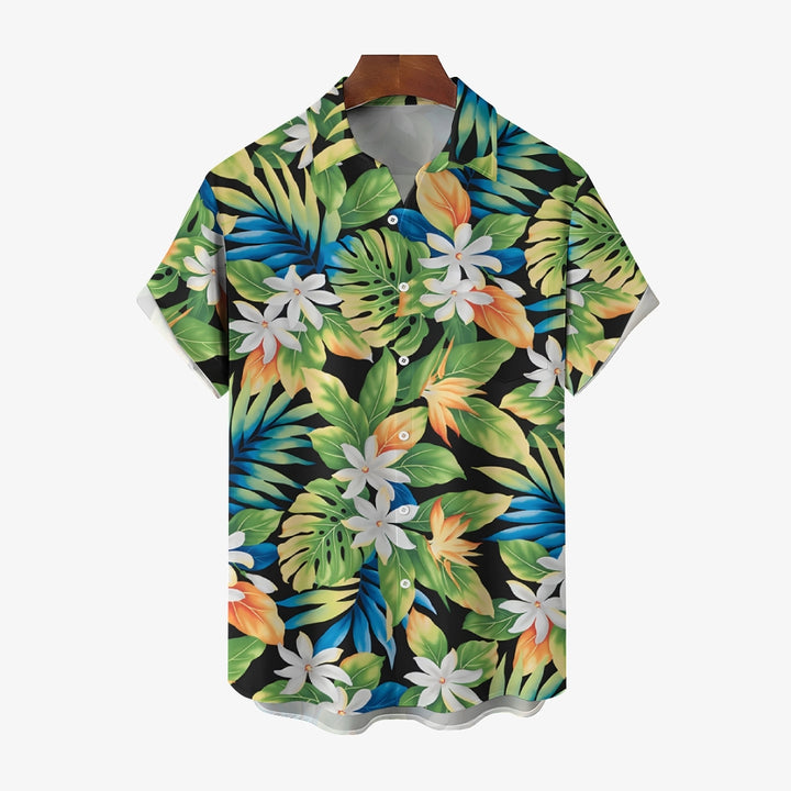 Men's Hawaiian Casual Short Sleeve Shirt 2402000028