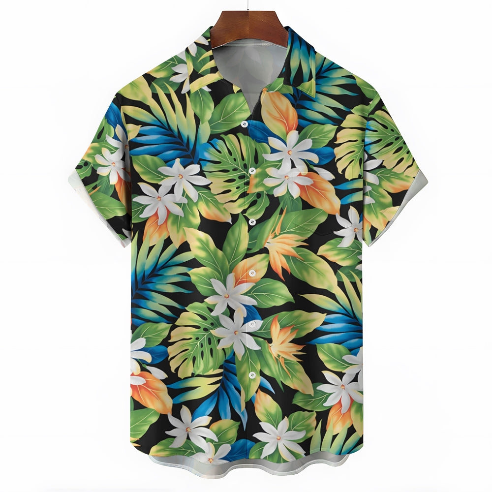 Men's Hawaiian Casual Short Sleeve Shirt 2402000028