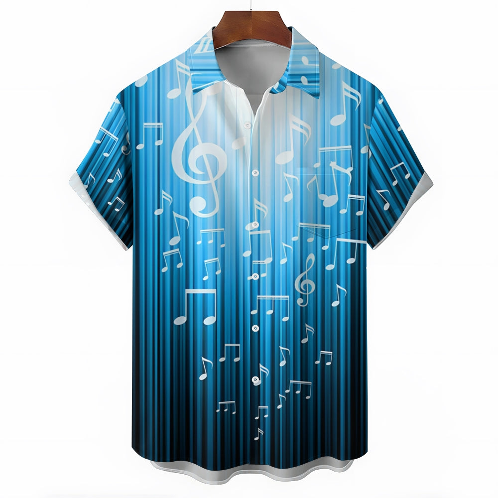 Men's Hawaiian Casual Short Sleeve Shirt 2401000197