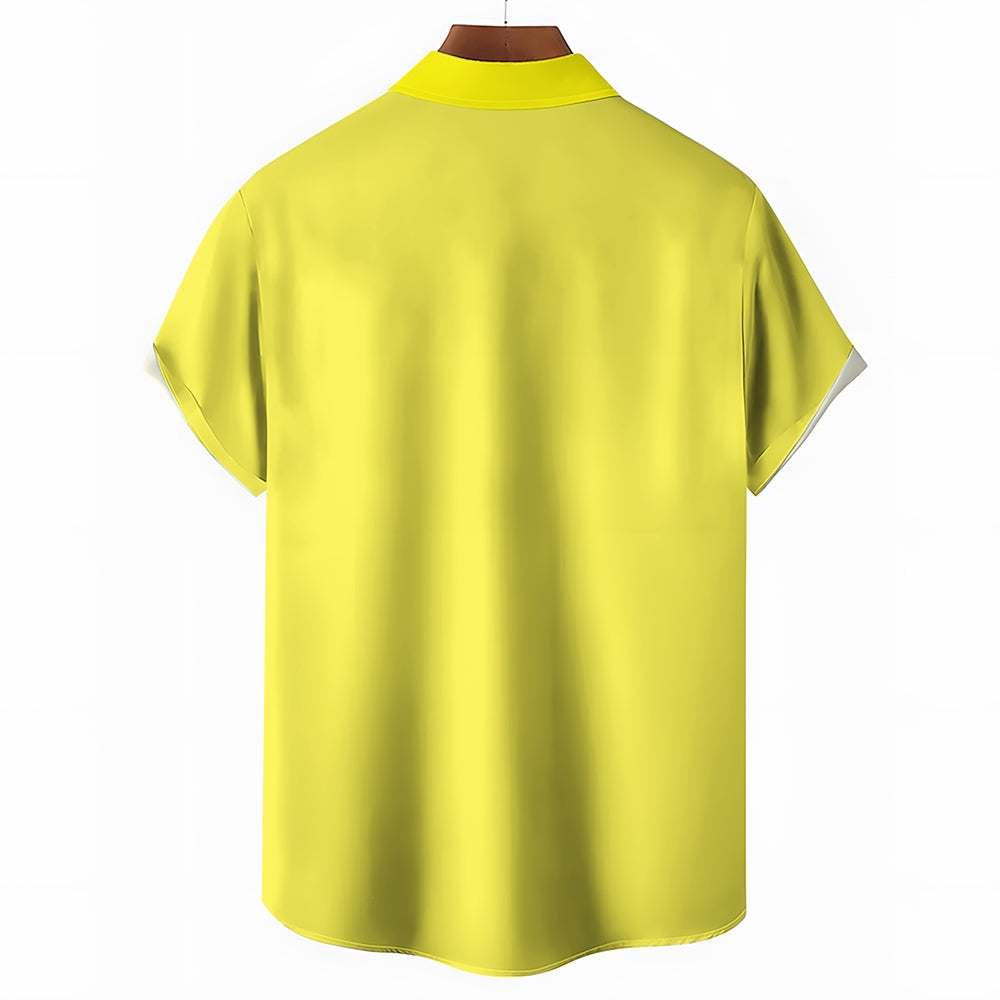 Men's Hawaiian Casual Short Sleeve Shirt 2310000148