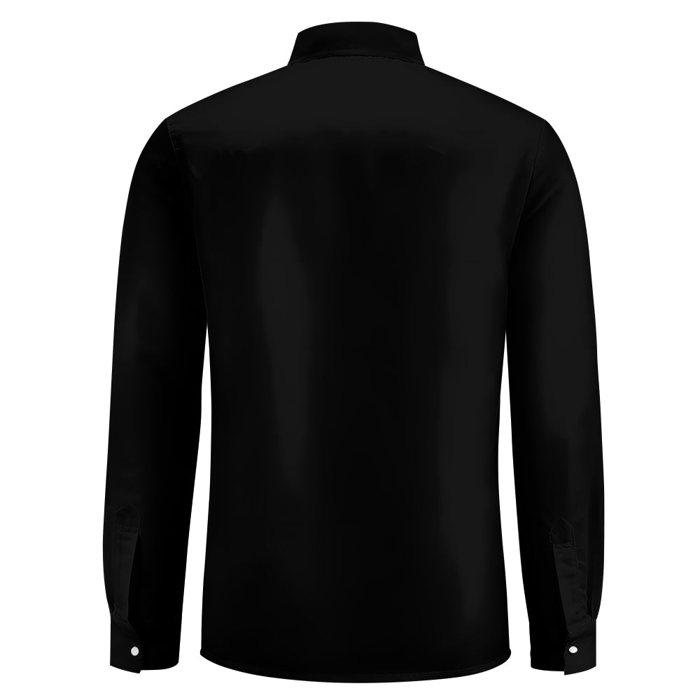 Men's Musical Long Sleeve Pocket Shirt 2405002138