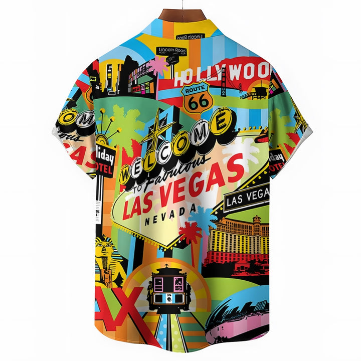 Men's Las Vegas Casual Short Sleeve Shirt 2401000244