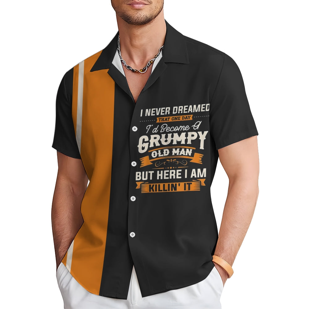 Men's Hawaiian Casual Short Sleeve Shirt 2310000143