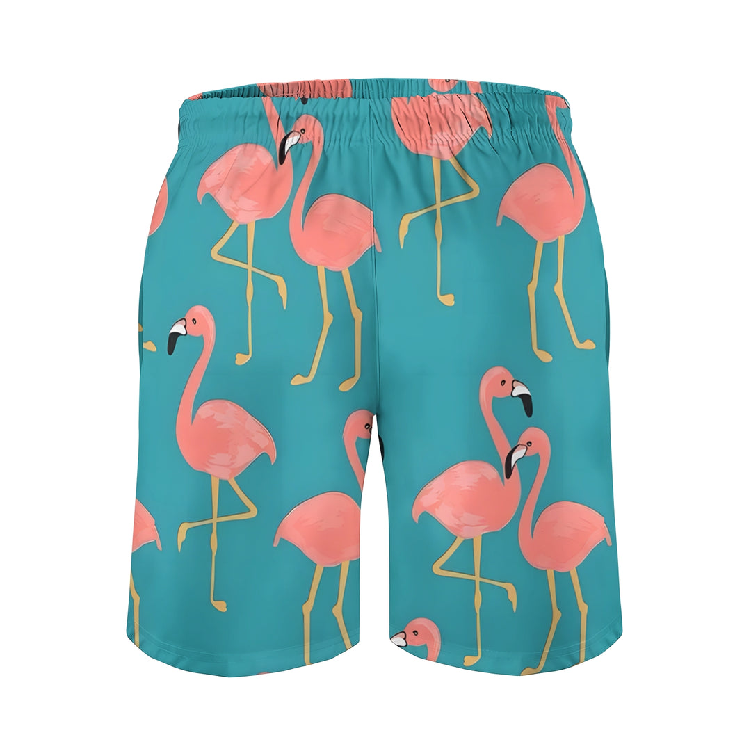 Men's Sports Flamingo Beach Shorts 2402000211