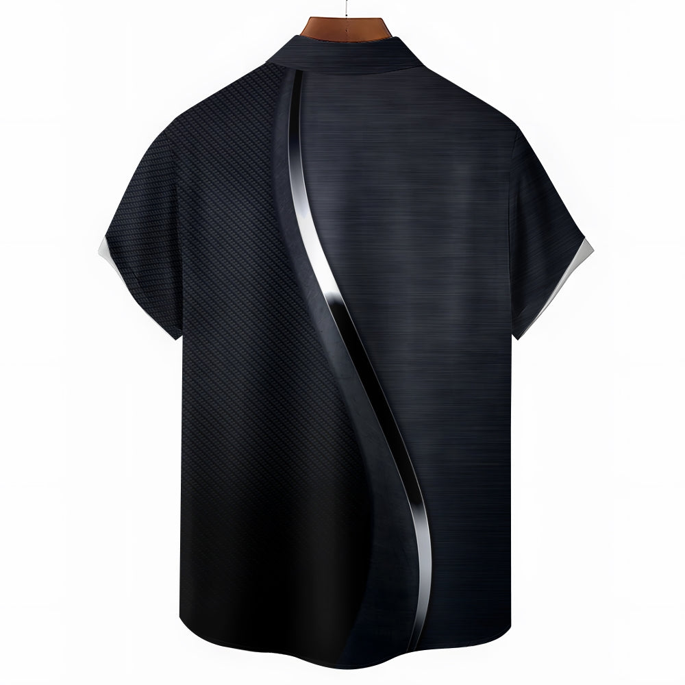 Men's  Casual Short Sleeve Shirt 2401000043