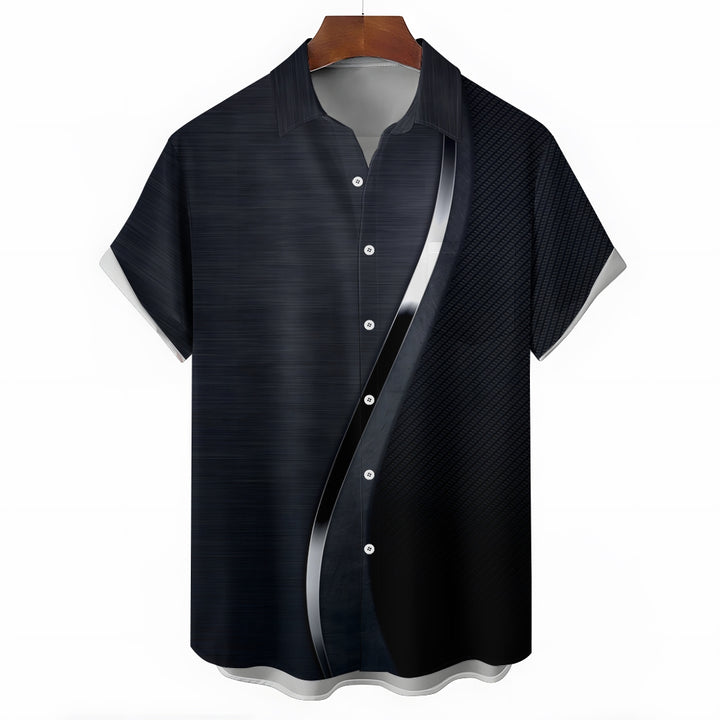 Men's  Casual Short Sleeve Shirt 2401000043