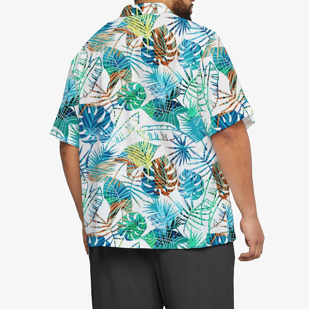 Men's Hawaiian Oversized Short Sleeve Shirt 2406001925