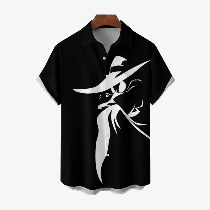 Cartoon Character Casual Short Sleeve Shirt 2403000144