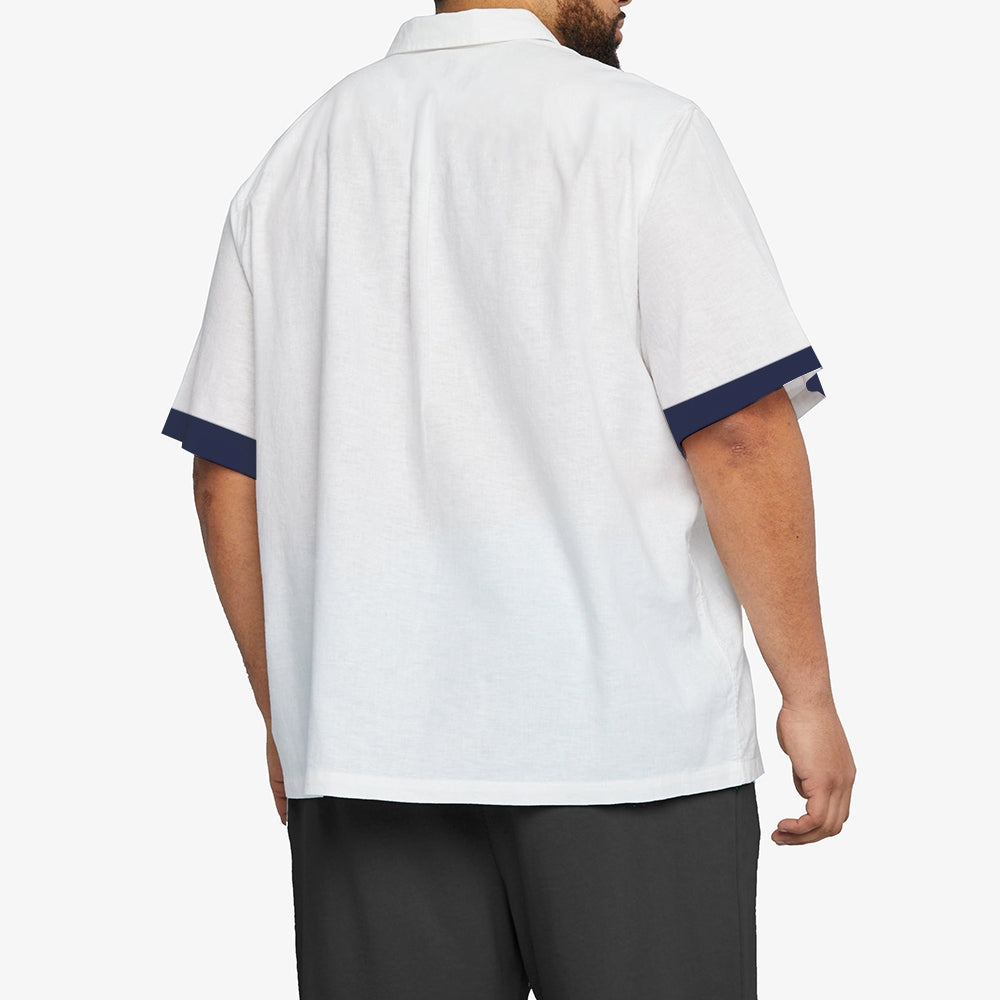Hawaiian Style Men's Summer Beach Short Sleeve Shirt 2405002277