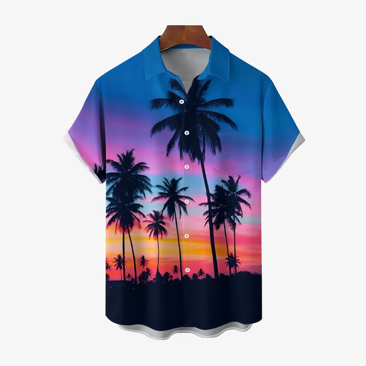 Men's Hawaiian Casual Short Sleeve Shirt 2310000943
