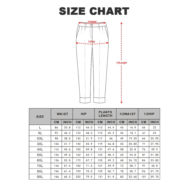 Plus Size Mens Christmas Casual Drawstring Pants