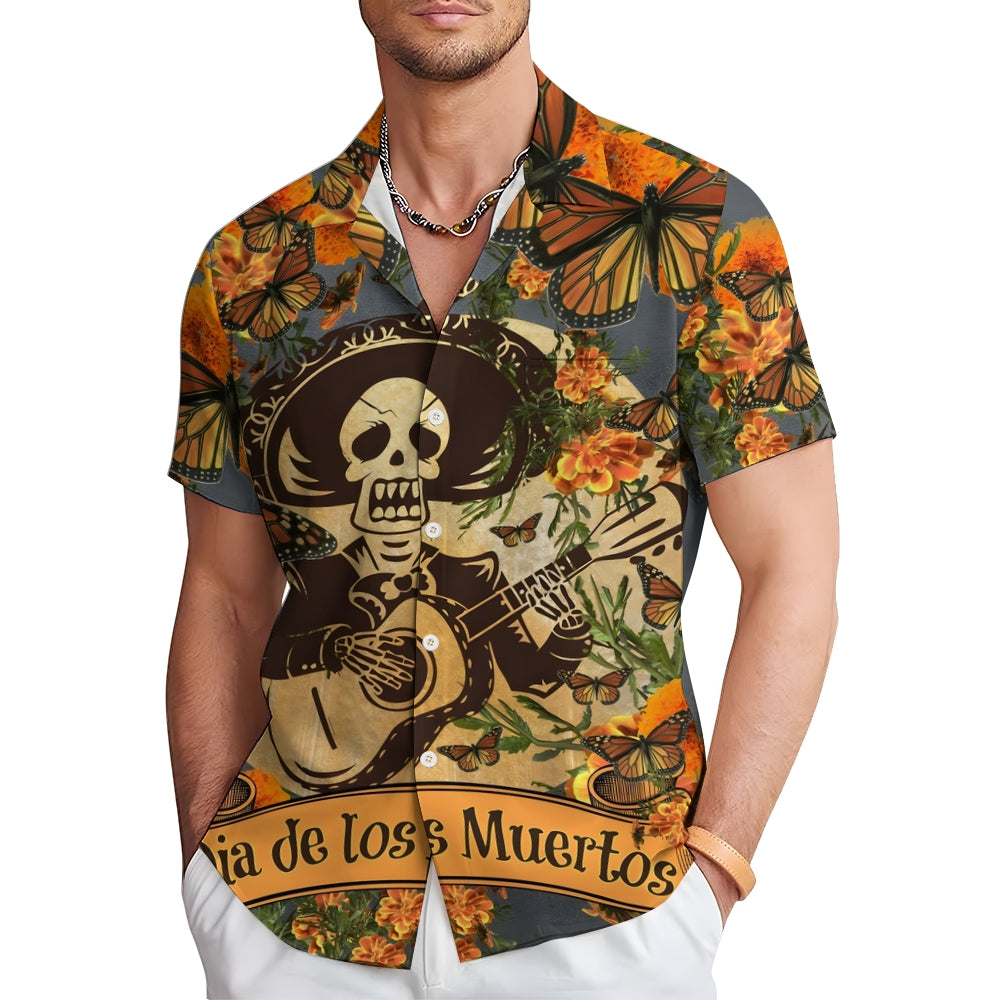 Cinco De Mayo Casual Short Sleeve Shirt 2404000235