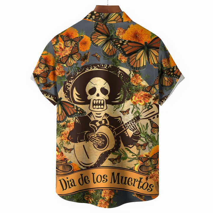 Cinco De Mayo Casual Short Sleeve Shirt 2404000235