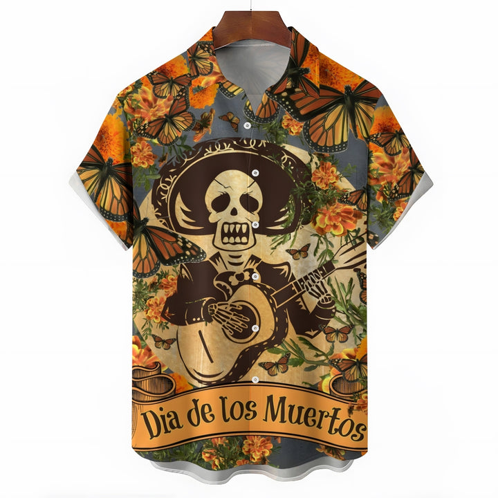 Cinco De Mayo Casual Short Sleeve Shirt 2404000235