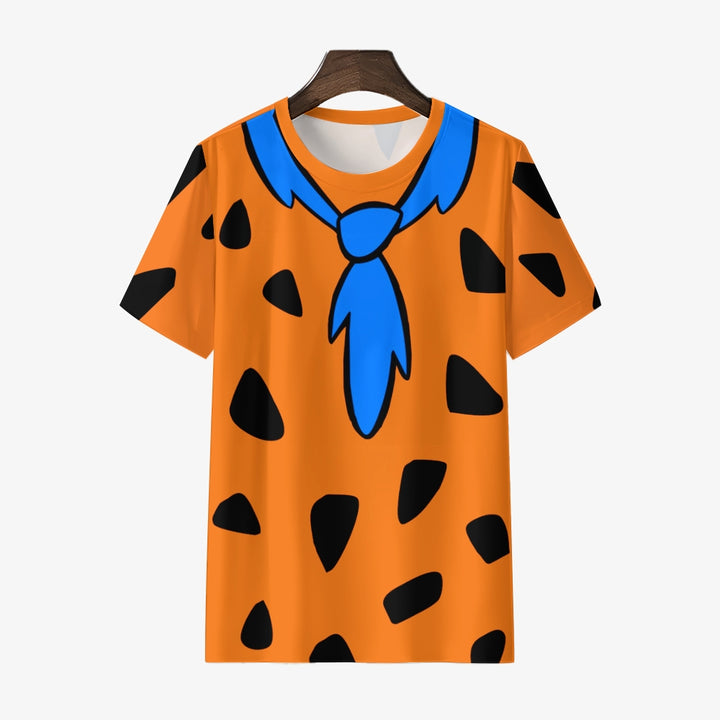 Men's Round Neck Cartoon Character Casual T-Shirt 2312000386