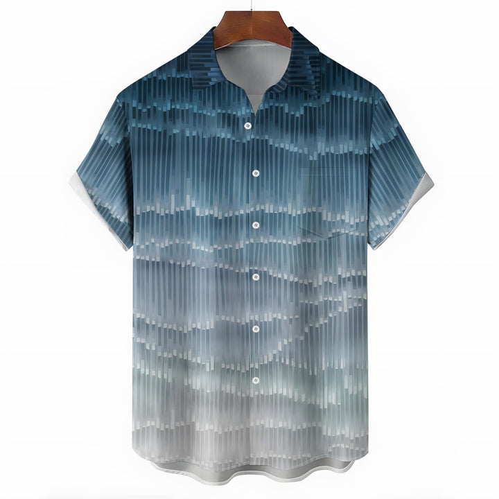 Men's Retro Vacation Style Print Casual Shirt 2409001120