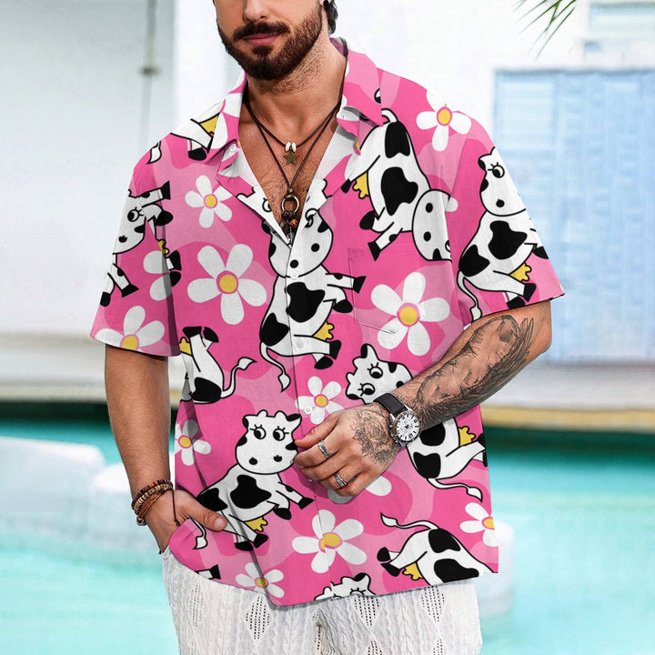 Men's Hawaiian Casual Short Sleeve Shirt 2401000286