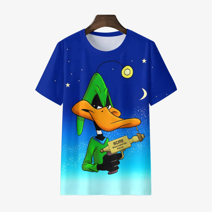 Men's Cartoon Character Print T-Shirt 2409011311