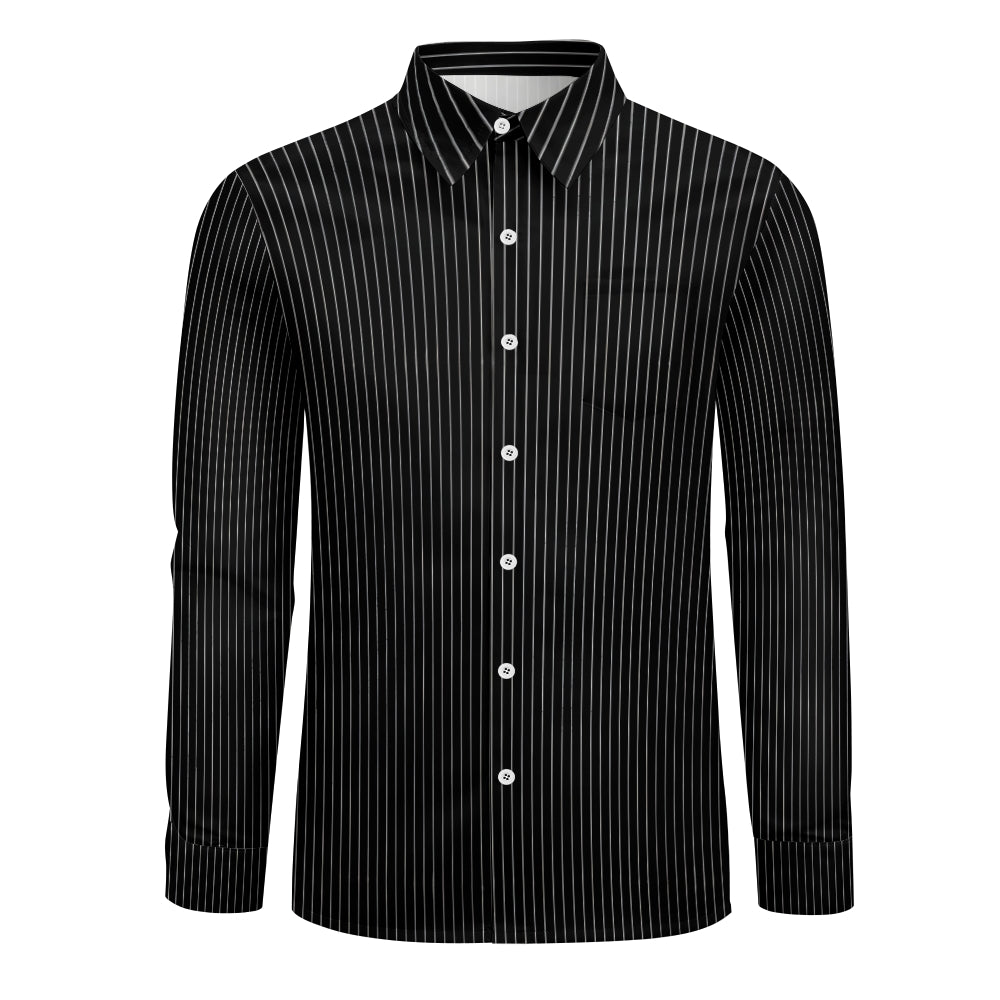 Basic Fashion Trend Striped Long Sleeve Shirts 2410005265