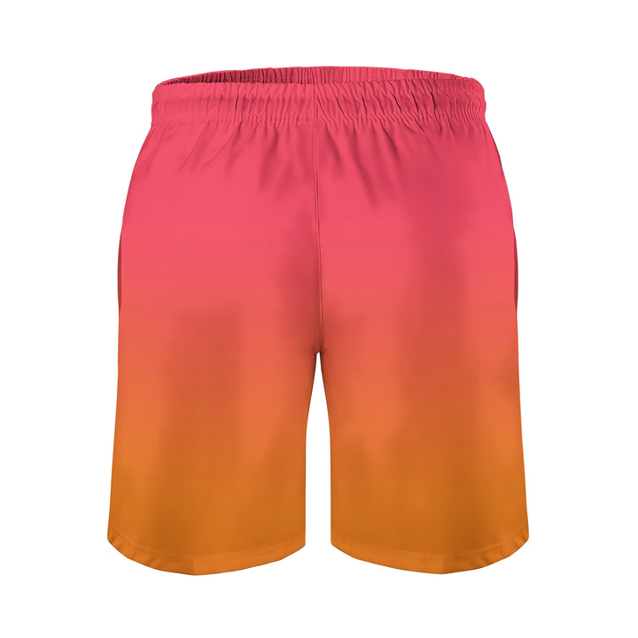 Men's Solid Colors And Gradients Beach Shorts 2312000427