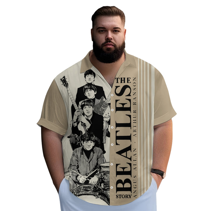 "The Beatles Story" Music Casual Short Sleeve Shirt 2410007202