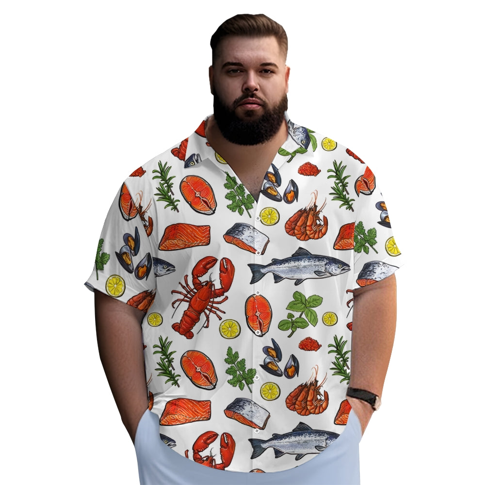 Men's Lobster Special Casual Vivid Design Graphic Shirt