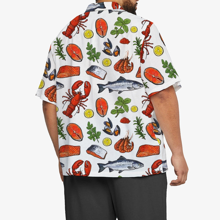 Men's Lobster Special Casual Vivid Design Graphic Shirt