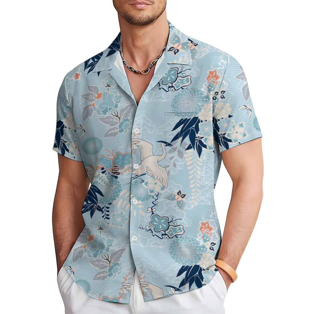 Men's Art Casual Short Sleeve Shirt 2411007840