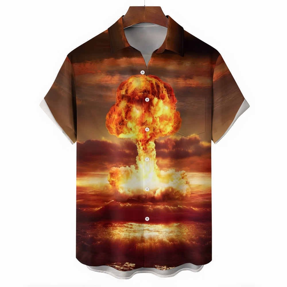 Destroy it! Explode! Short Sleeve Shirt 2410008191