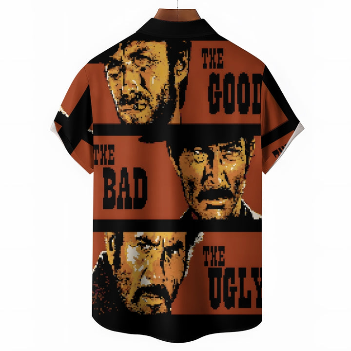 The Good, The Bad, The Ugly Classic Character Short Sleeve Shirt 2409004958