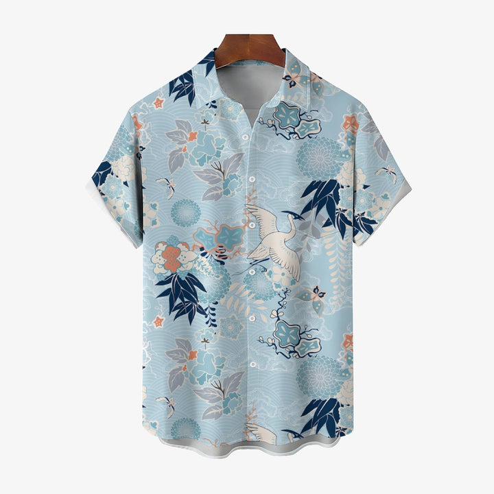 Men's Art Casual Short Sleeve Shirt 2411007840