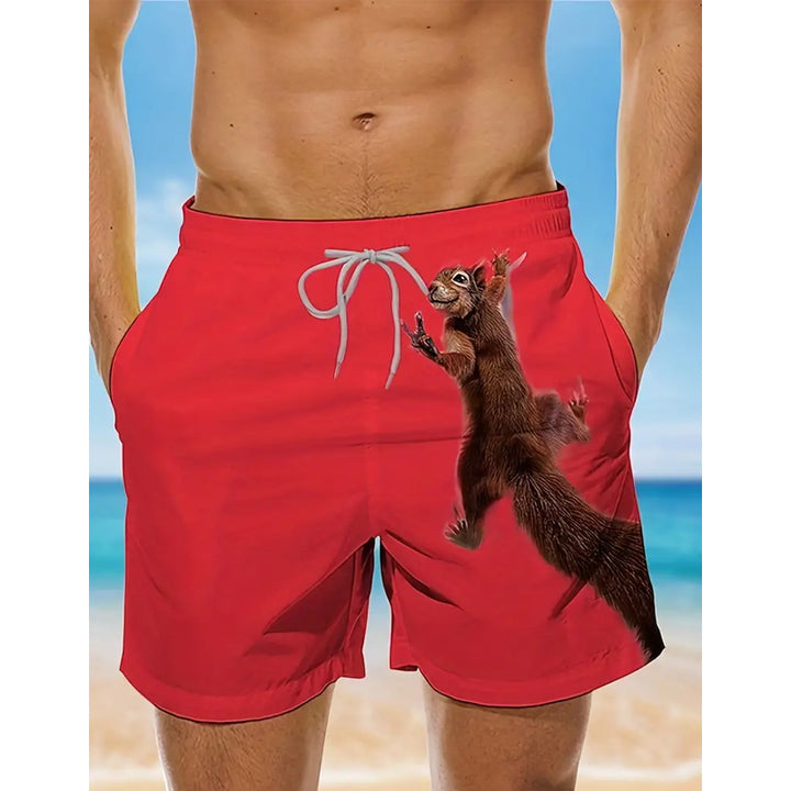 Men's Casual 3d Digital Pringting Short