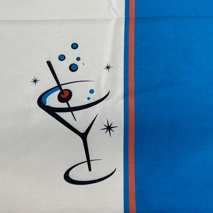 Mens 50's Retro Bowling Star Same Style Cocktail Print Shirts