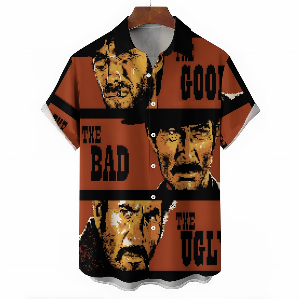 The Good, The Bad, The Ugly Classic Character Short Sleeve Shirt 2409004958